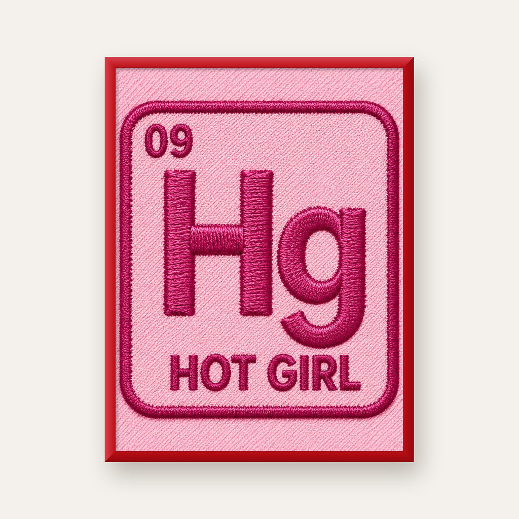HG — Hot Girl — kırmızı çerçeveli