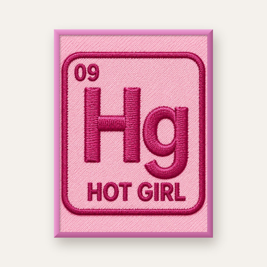 HG — Hot Girl — pembe çerçeveli