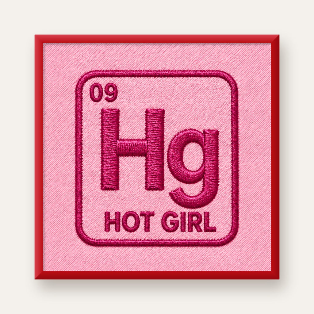 HG — Hot Girl — kırmızı çerçeveli
