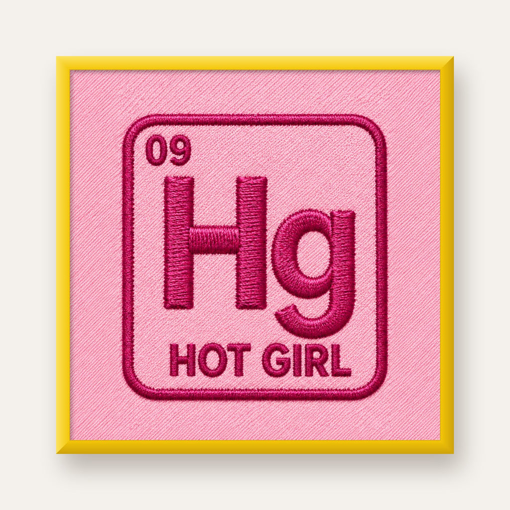 HG — Hot Girl — sarı çerçeveli