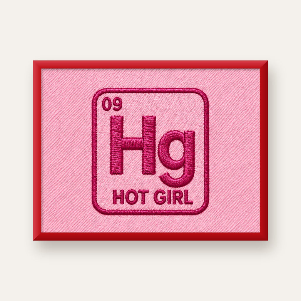 HG — Hot Girl — kırmızı çerçeveli