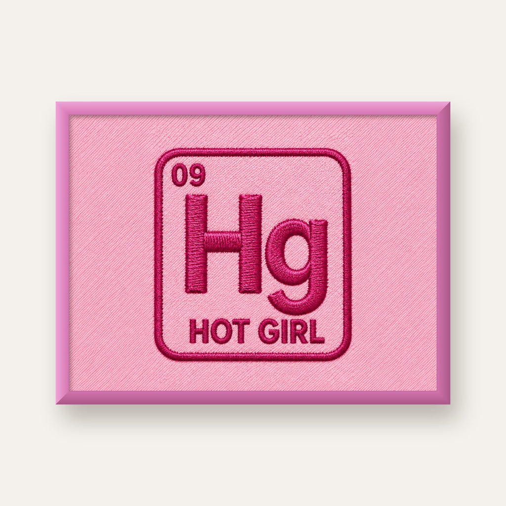 HG — Hot Girl — pembe çerçeveli
