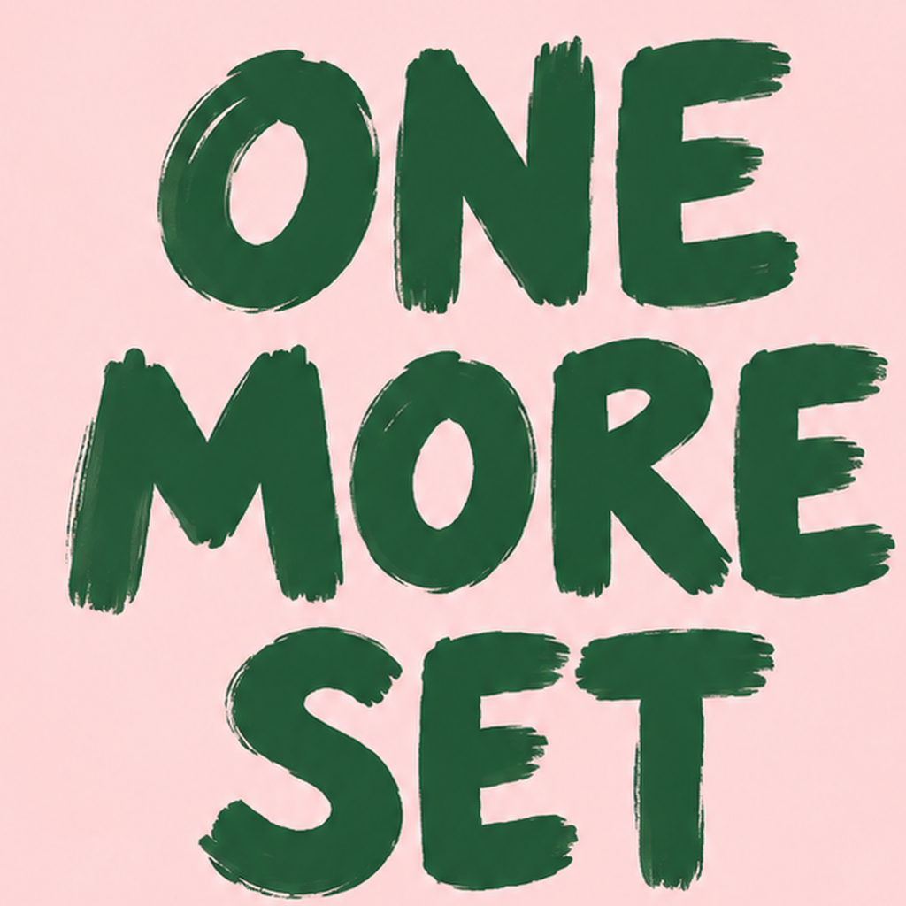 ONE MORE SET Motivasyon Tenis Posteri – Modern Duvar Dekoru — baskının yakın çekimi, kâğıt dokusu ve renk detayı