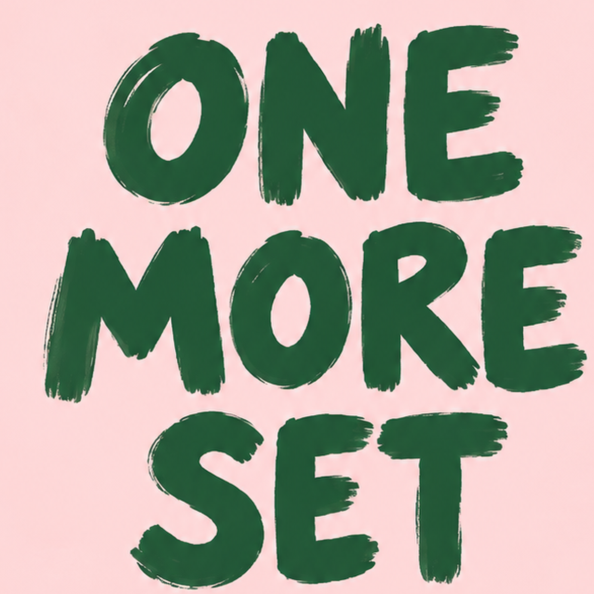 ONE MORE SET Motivasyon Tenis Posteri – Modern Duvar Dekoru — baskının yakın çekimi, kâğıt dokusu ve renk detayı
