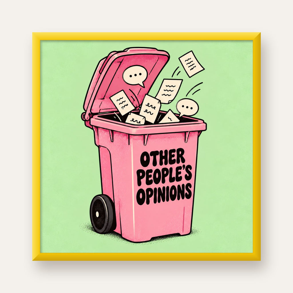 Other People's Opinions — Çöp Kutusu — sarı çerçeveli