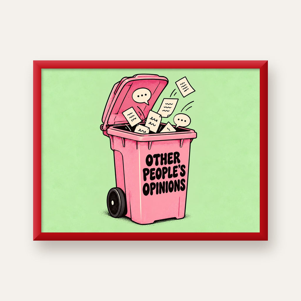 Other People's Opinions — Çöp Kutusu — kırmızı çerçeveli