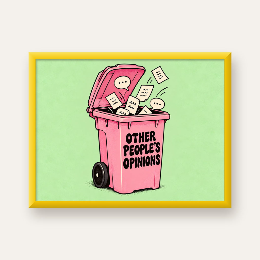 Other People's Opinions — Çöp Kutusu — sarı çerçeveli