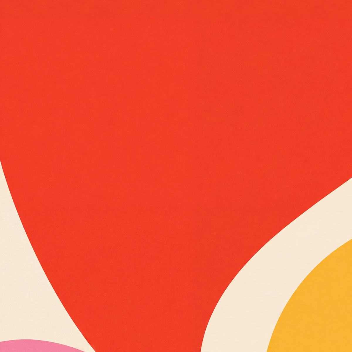 Soyut Renkli Şekiller Modern Minimal Poster — baskının yakın çekimi, kâğıt dokusu ve renk detayı