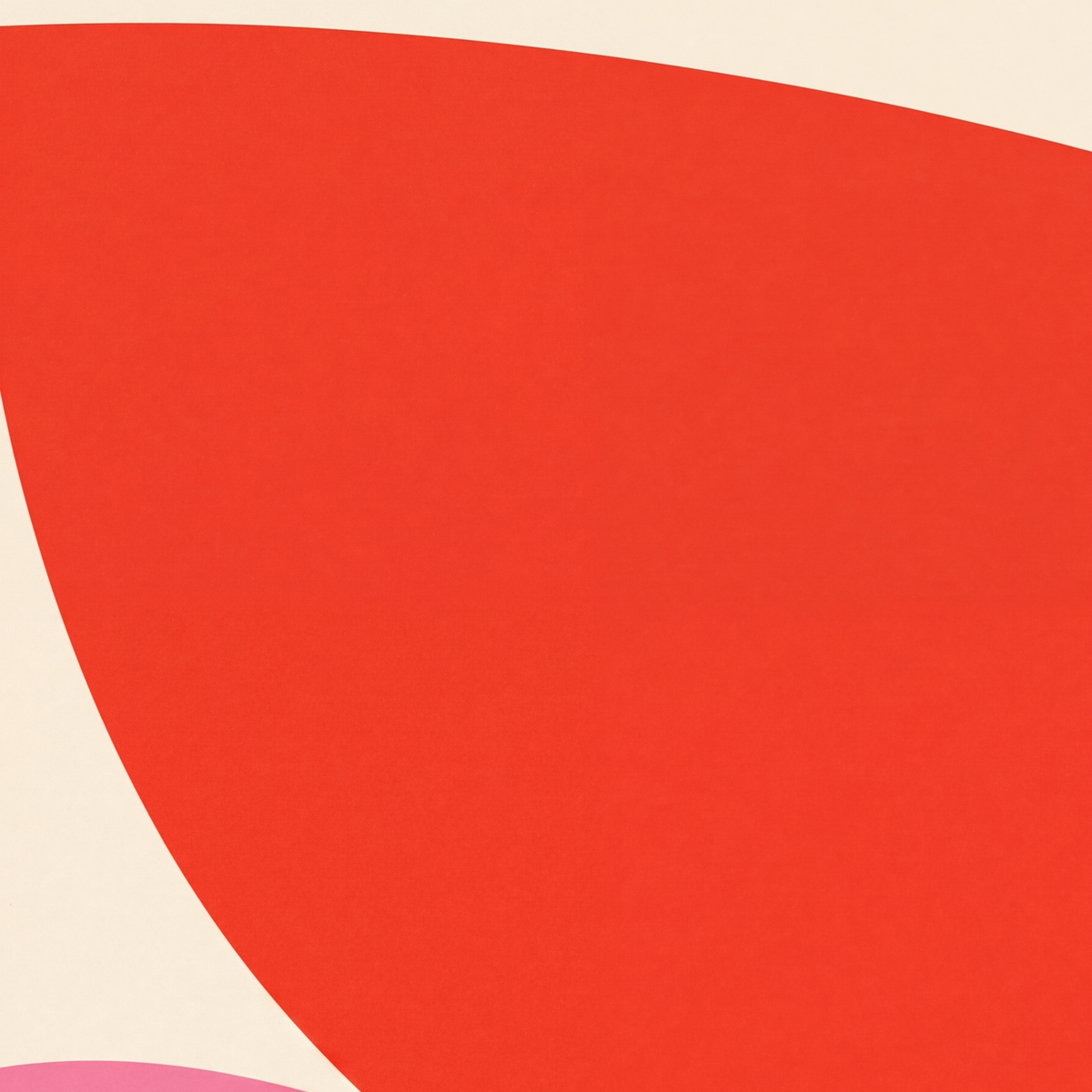 Soyut Renkli Şekiller Modern Minimal Poster — baskının yakın çekimi, kâğıt dokusu ve renk detayı